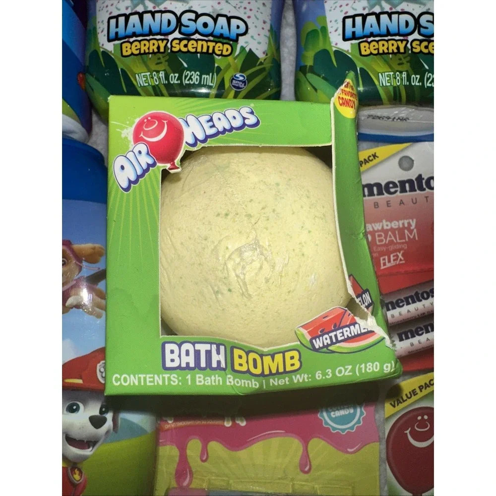 Kids Shampoo Conditioner Bath Bomb Lip Gloss Barbie toothbrush My Little Pony